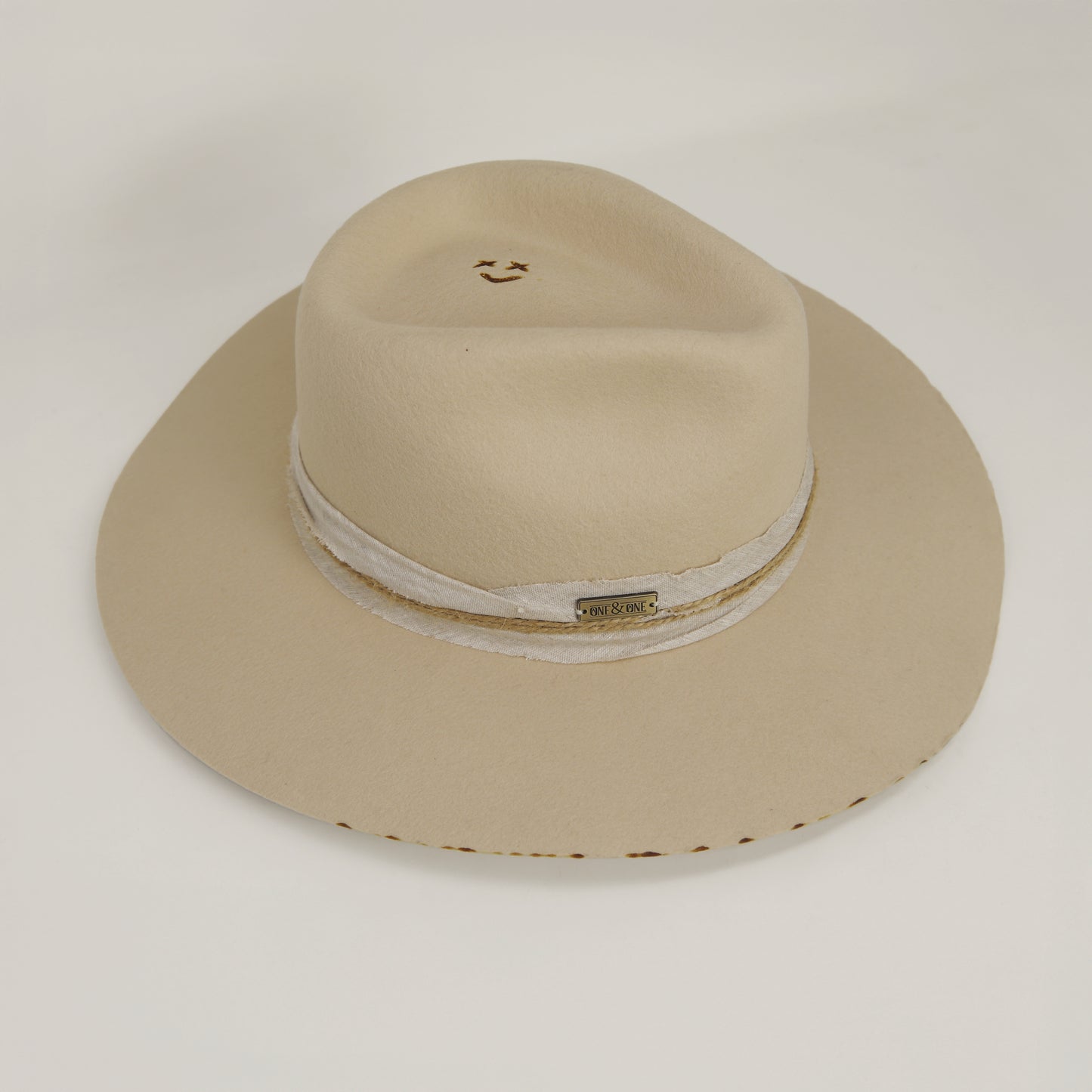 Sombrero de lana australiana Coyote gris
