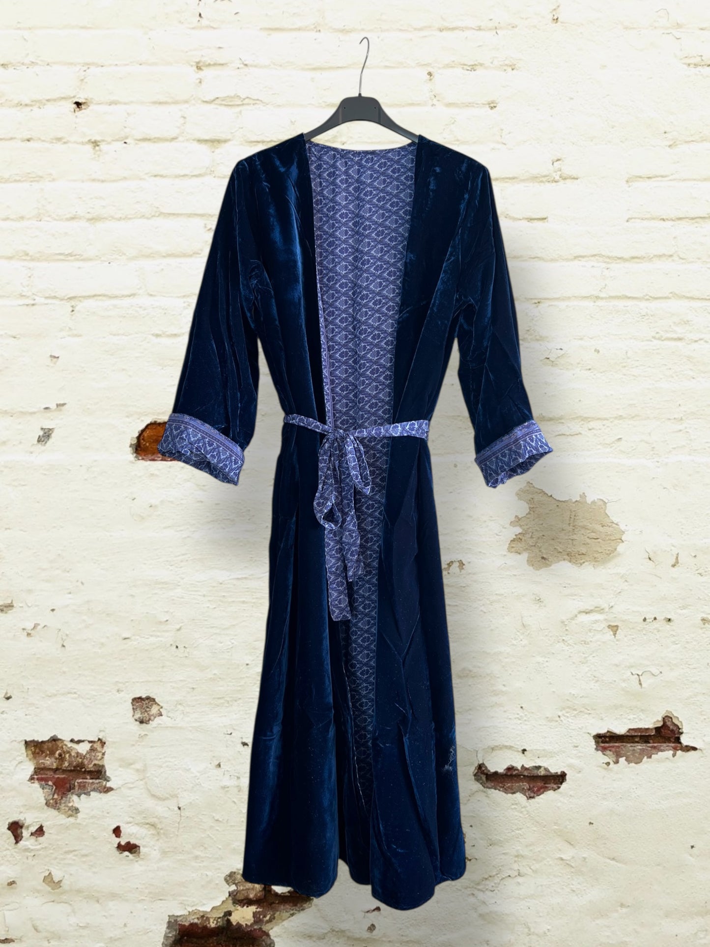 Kimono reversible terciopelo ( velvet) Blumarina