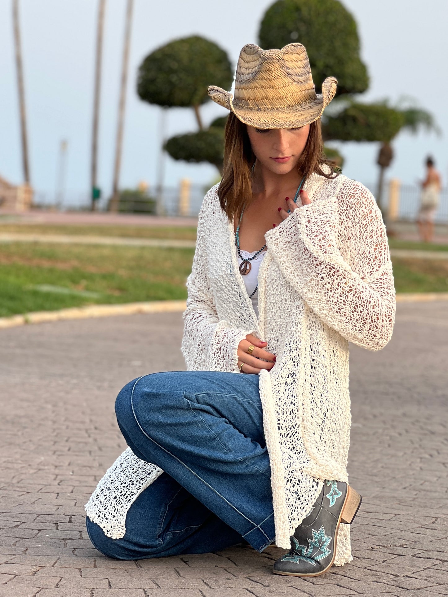 Rebeca Tejida Estilo Boho - Modelo Mediano