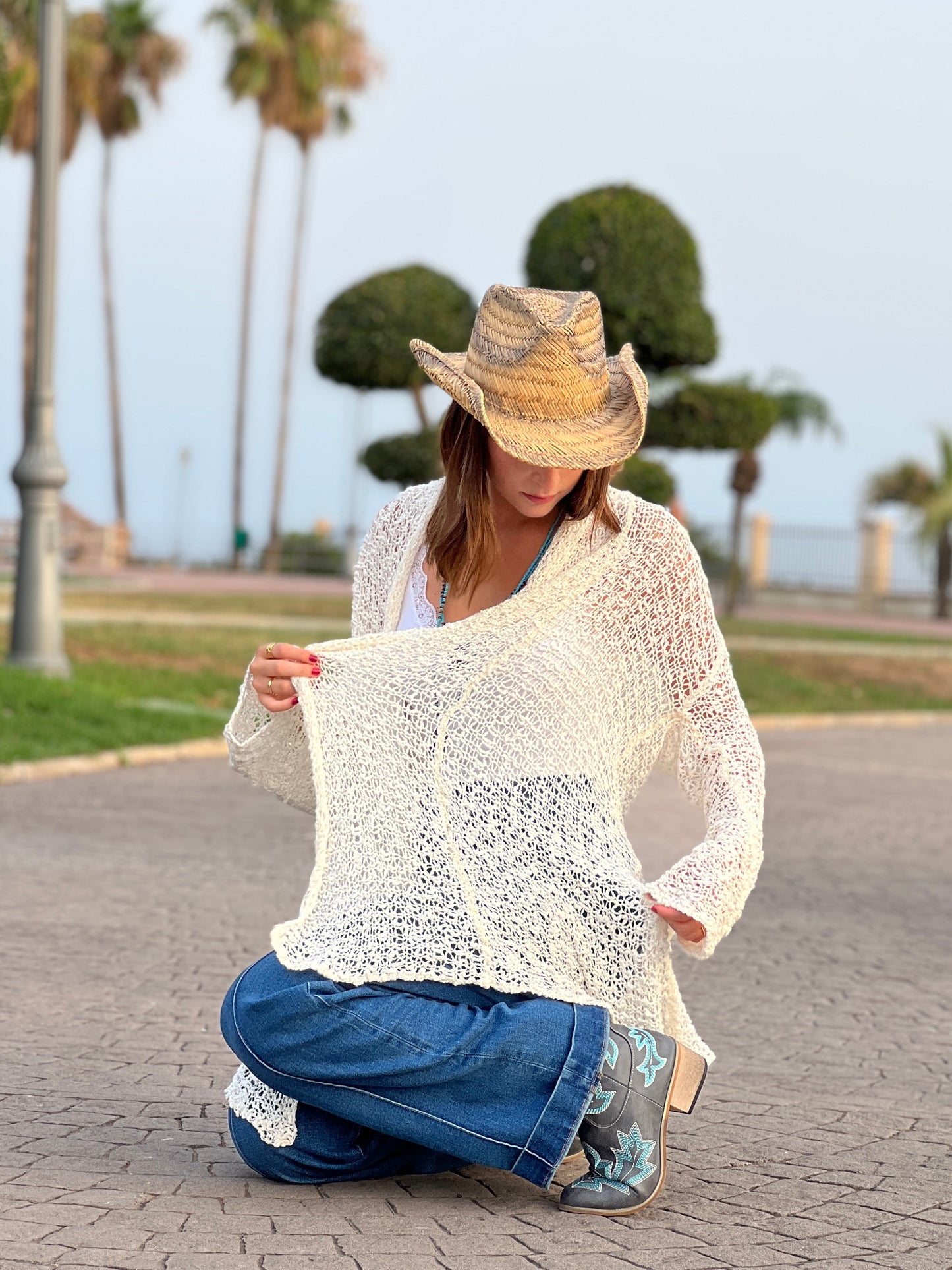 Rebeca Tejida Estilo Boho - Modelo Mediano