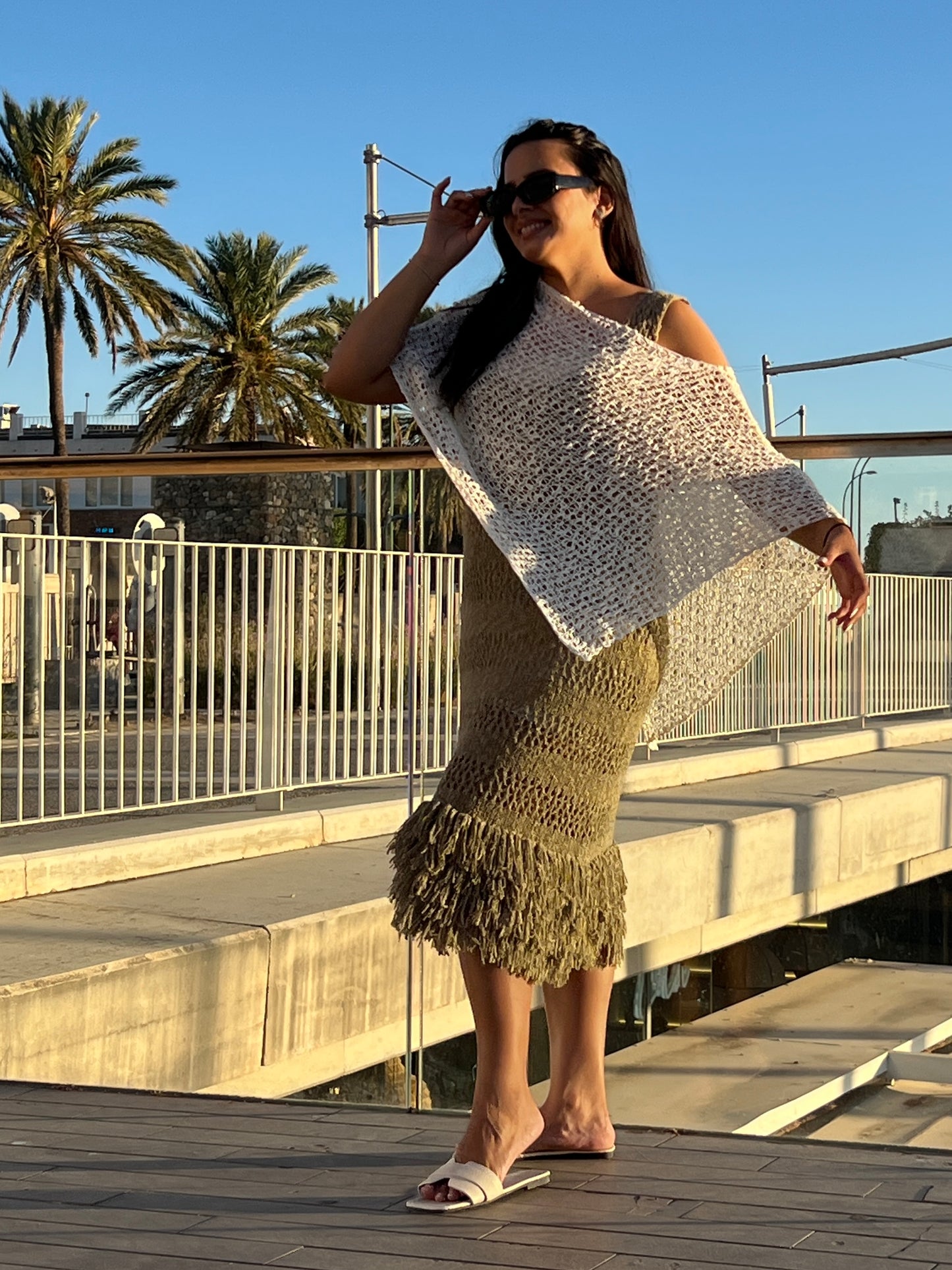 Vestido Boho Chic de Crochet – Ligereza y Estilo