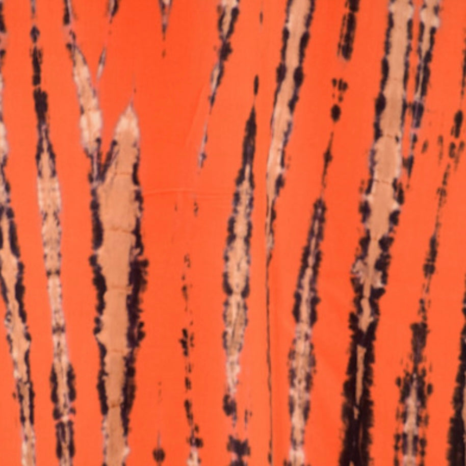 Caftan tie-dye largo
