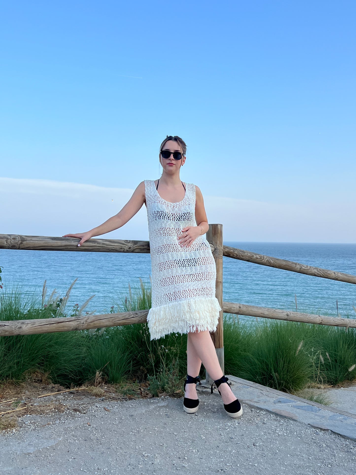 Vestido Boho Chic de Crochet – Ligereza y Estilo