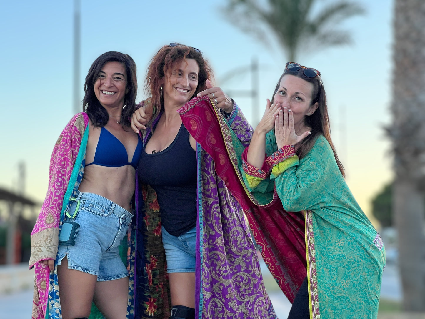 1 Kimono reversible medio largo Nerja