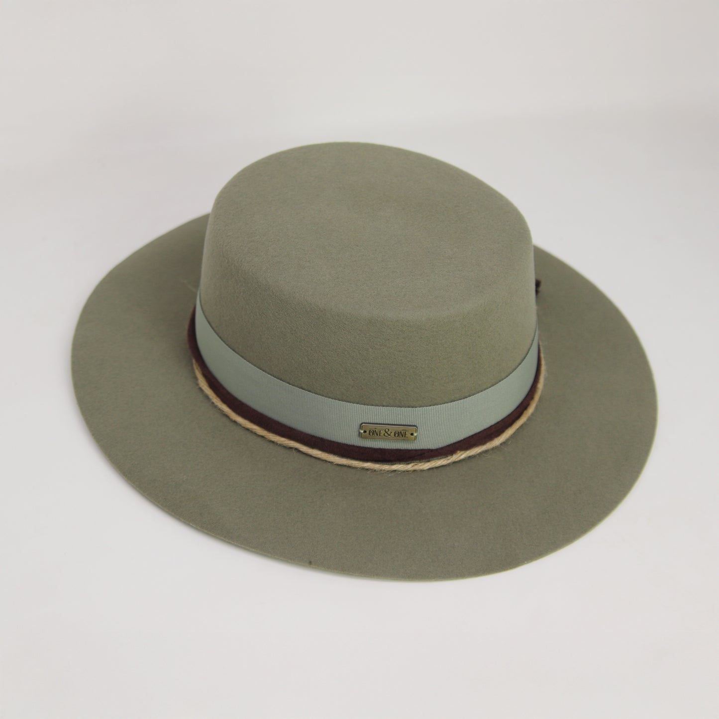 Sombrero de lana australiana Agua Menta