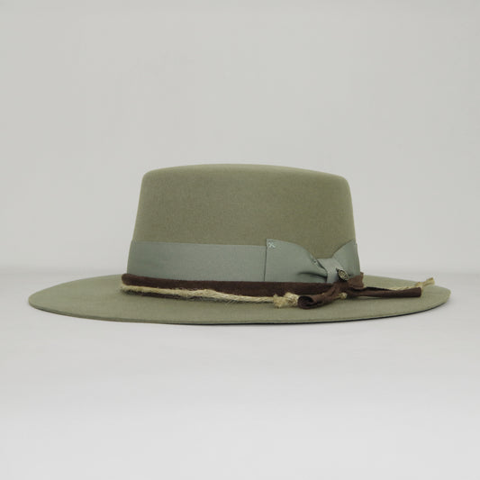 Sombrero de lana australiana Agua Menta
