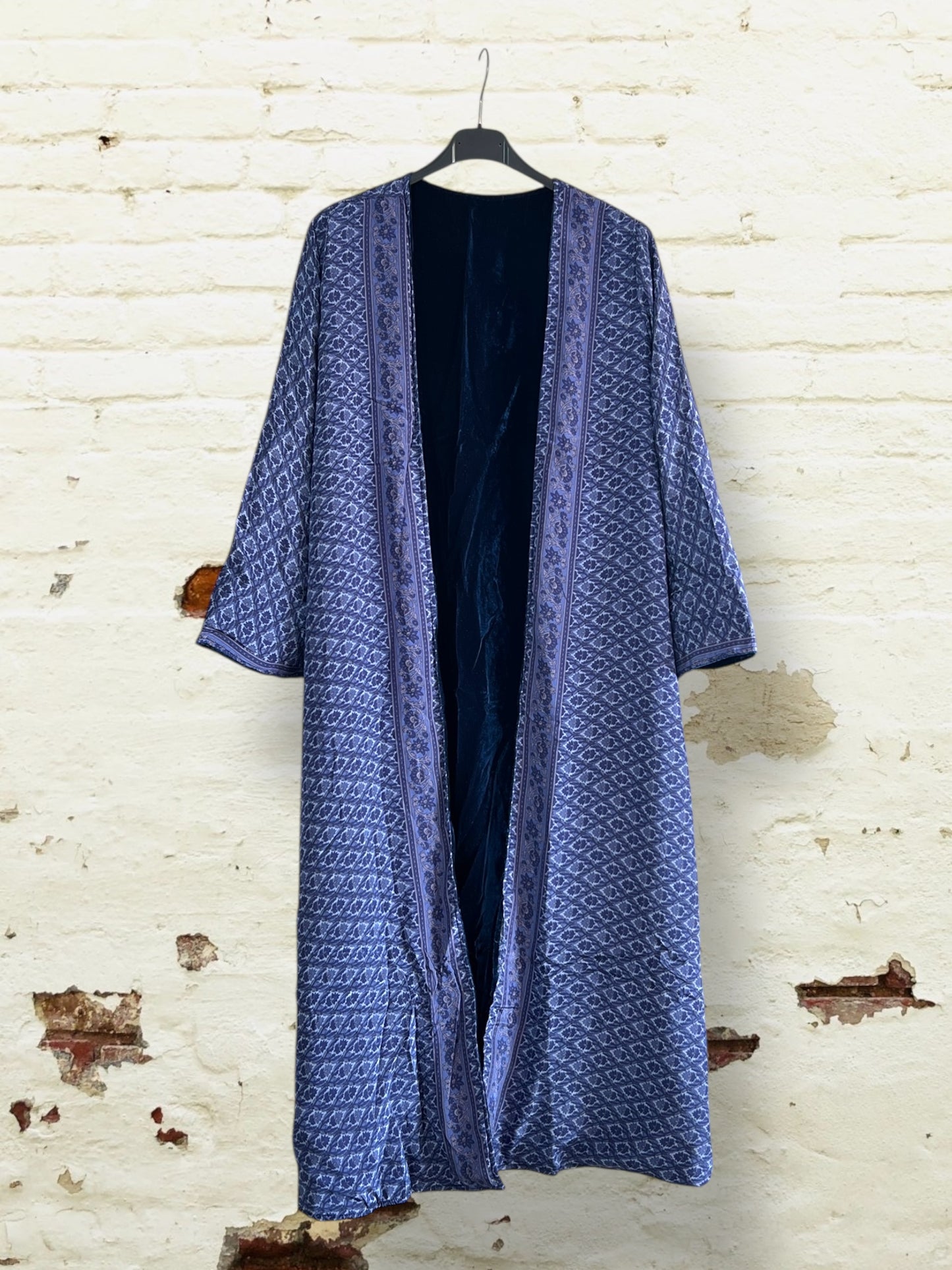 Kimono reversible terciopelo ( velvet) Blumarina