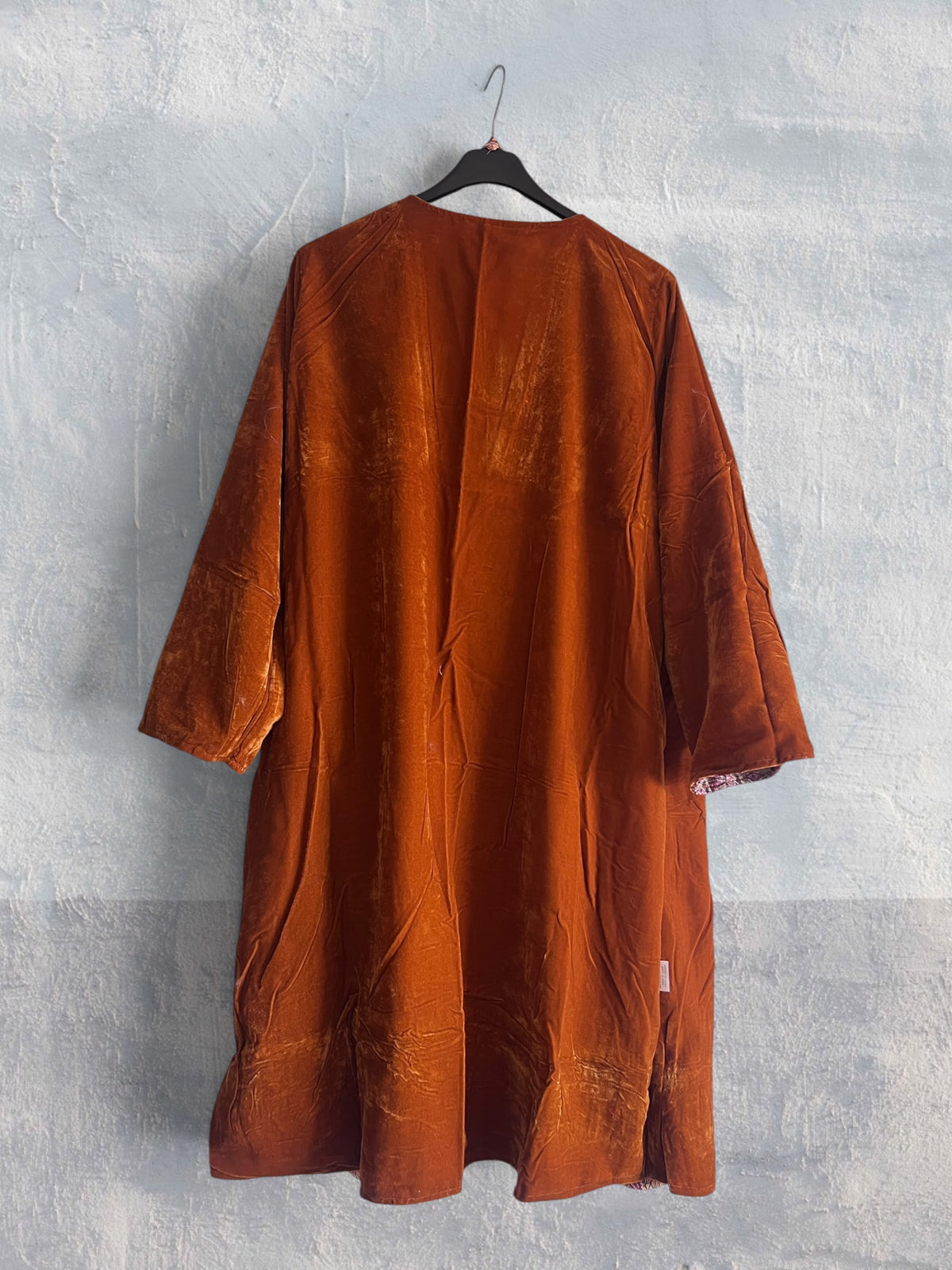 Kimono terciopelo medio largo reversible SAFARI