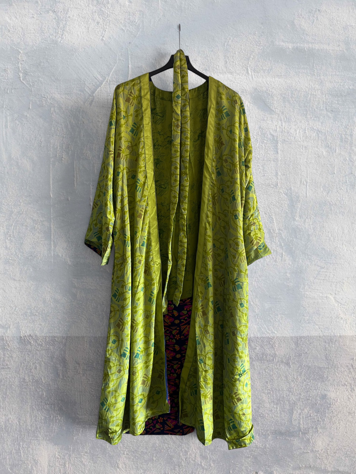 1 Kimono de seda reciclada Reversible Greenlovers