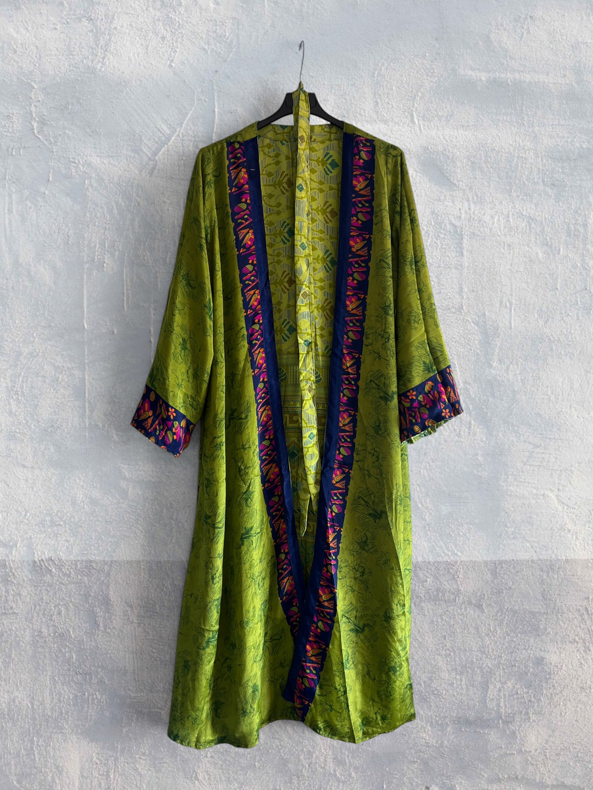 1 Kimono de seda reciclada Reversible Greenlovers