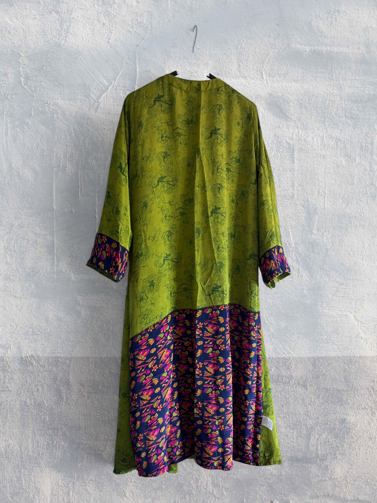 1 Kimono de seda reciclada Reversible Greenlovers