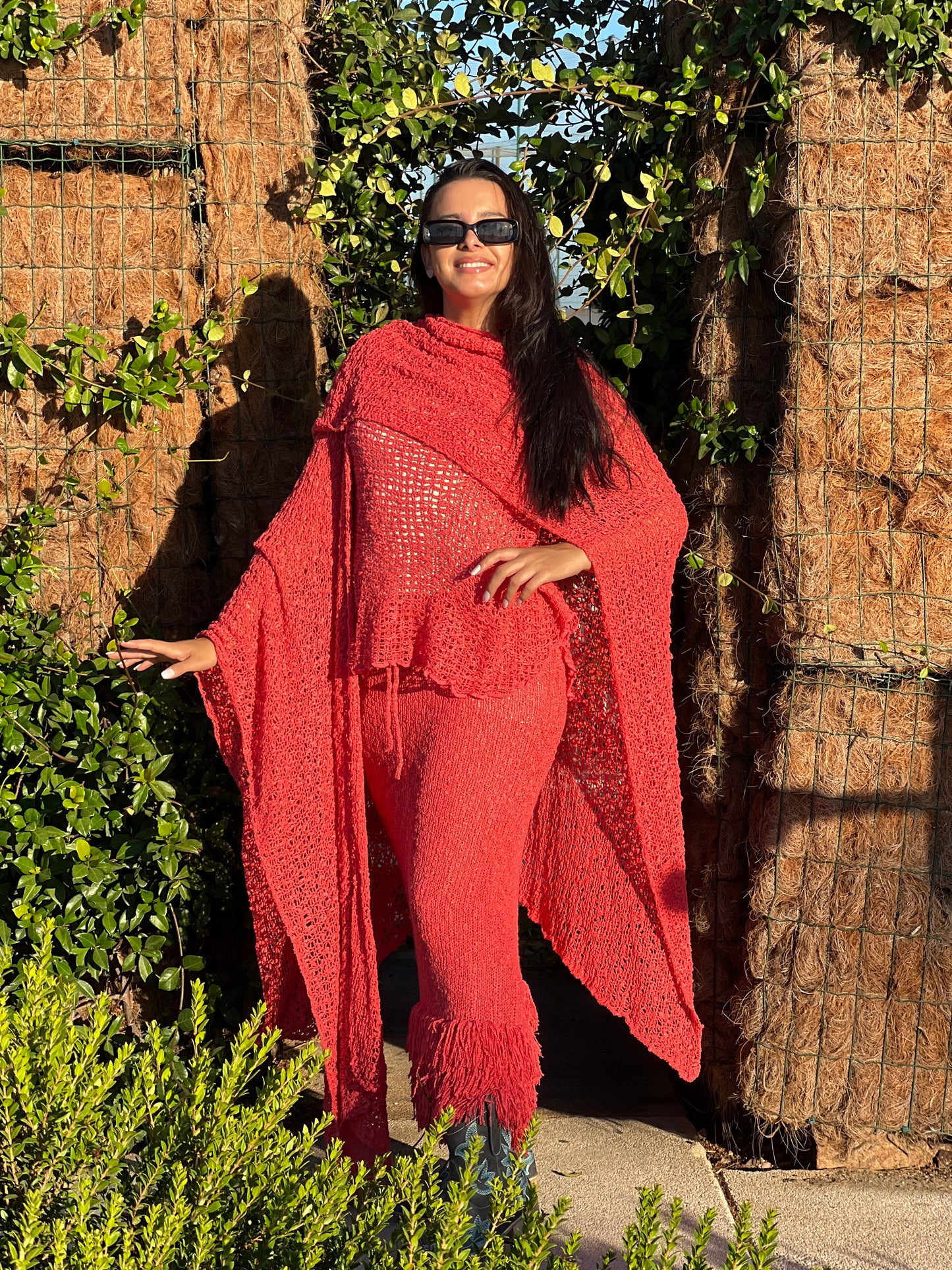 Conjunto Boho Chic con falda versatil.