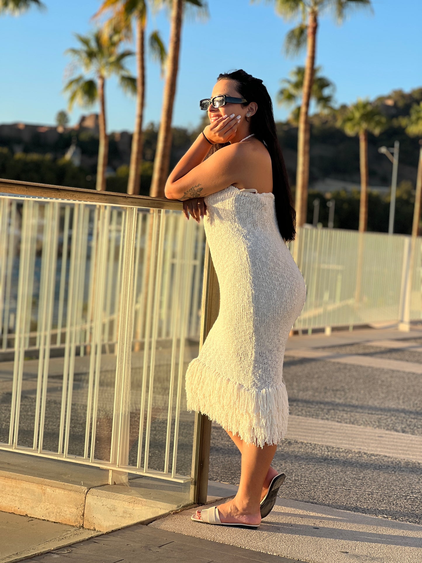 Conjunto Boho Chic con falda versatil.