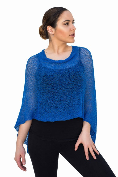 Poncho Multiuso de Tejido Ligero – Cómodo, Bonito y Disponible en Varios Colores