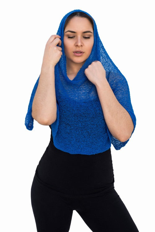 Poncho Multiuso de Tejido Ligero – Cómodo, Bonito y Disponible en Varios Colores