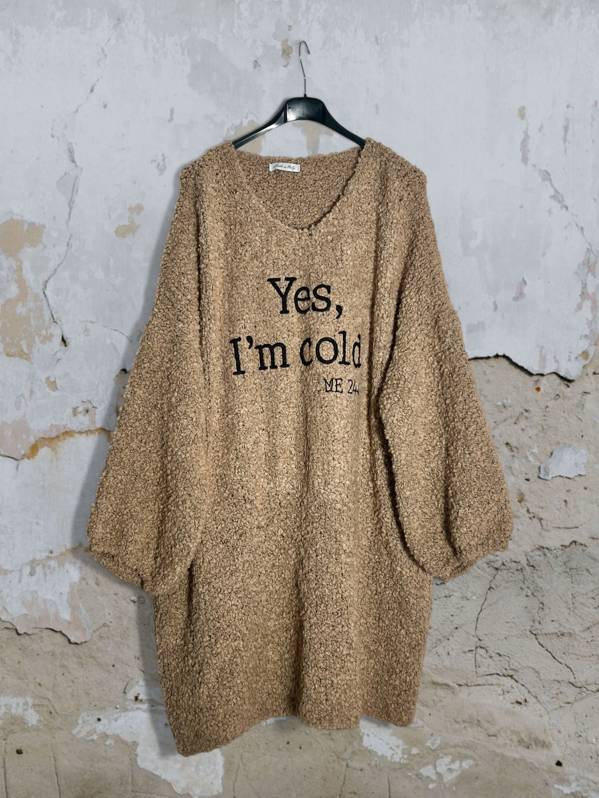 Jersey 'YES I AM COLD'