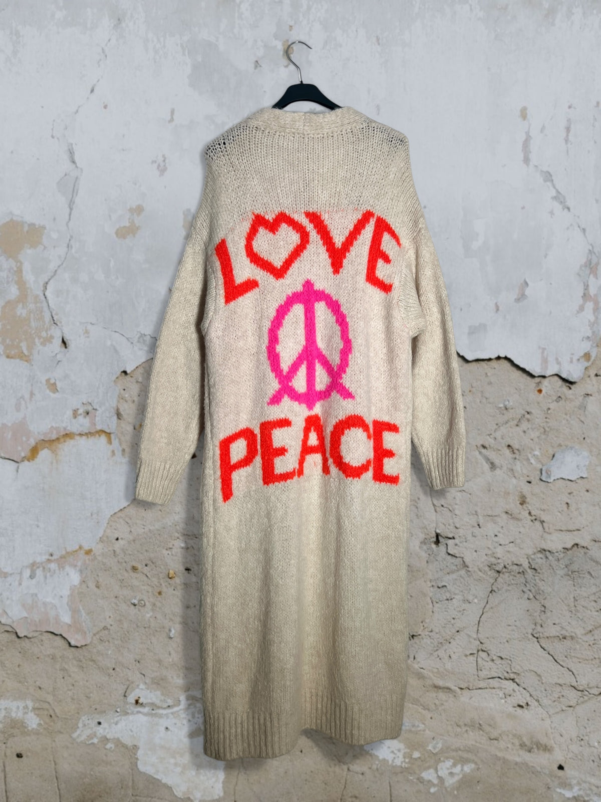 Cardigan LOVE & PEACE