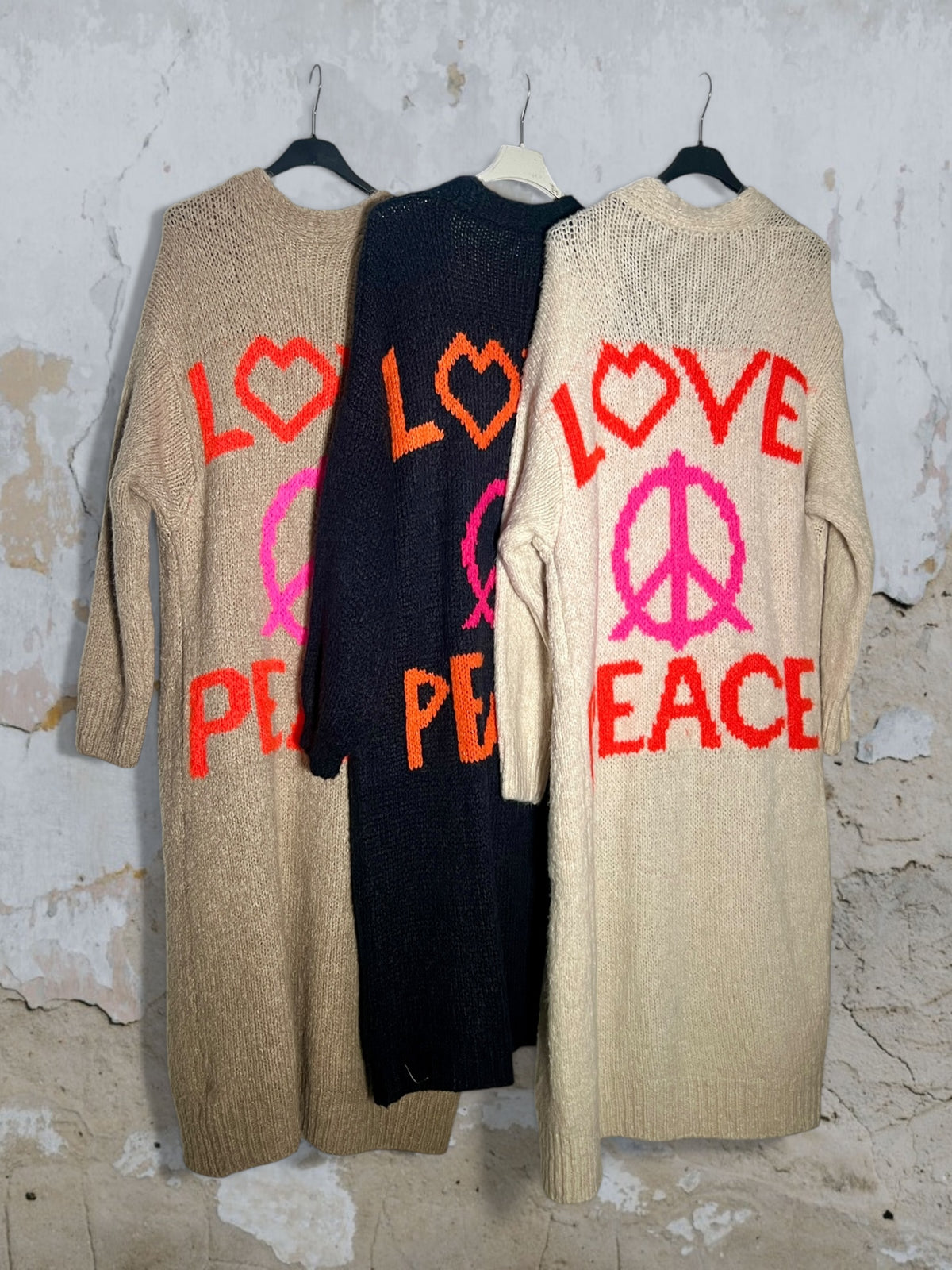 Cardigan LOVE & PEACE