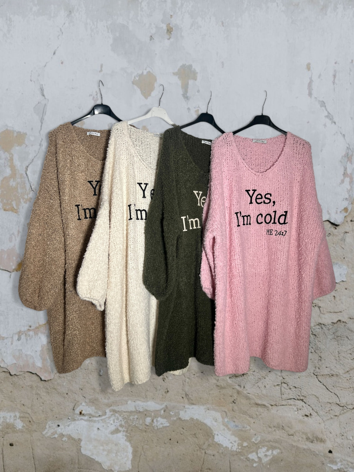 Jersey 'YES I AM COLD'