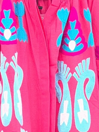 Vestido Camisero México Artesanal 100%