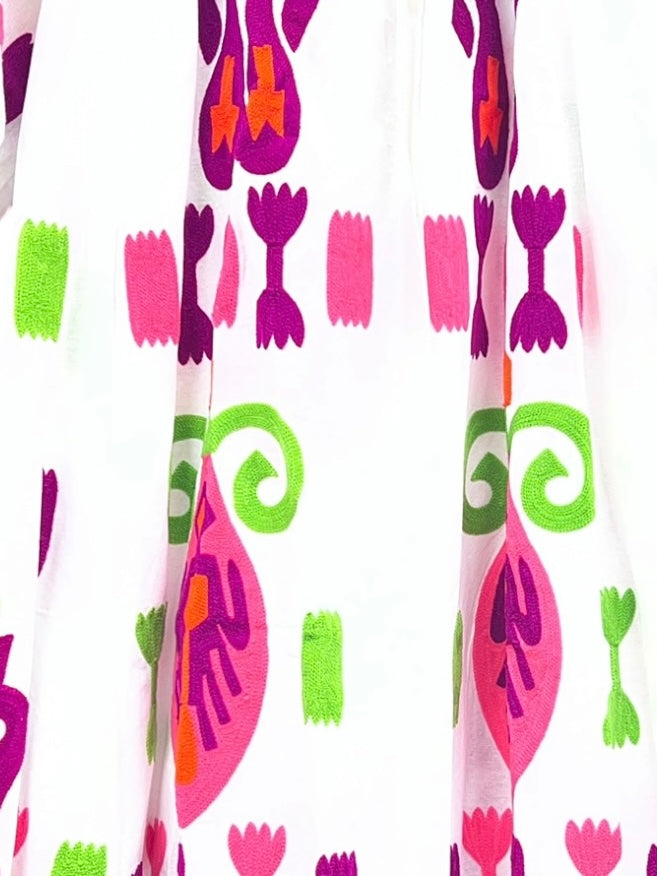Vestido Camisero México Artesanal 100%