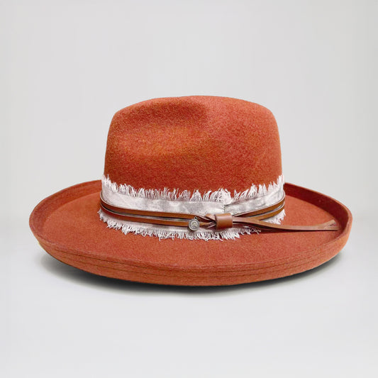 Sombrero de lana australiana Monte rojo