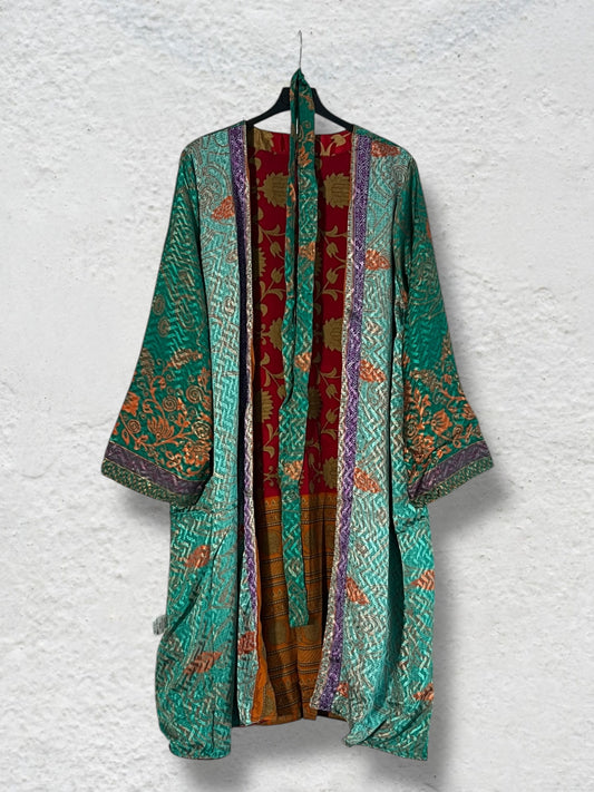 1 Kimono reversible medio largo Dehli