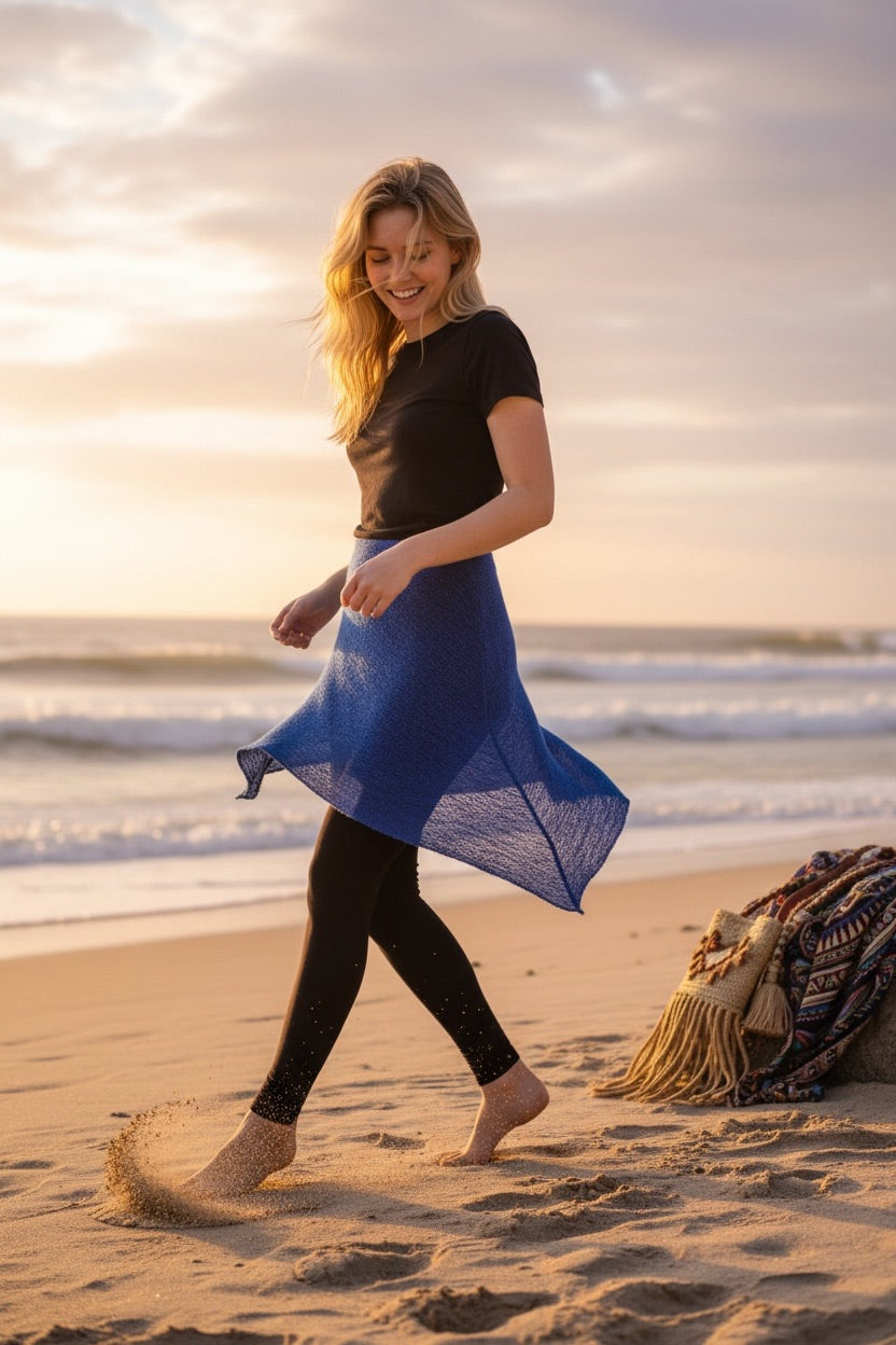 Poncho Multiuso de Tejido Ligero – Cómodo, Bonito y Disponible en Varios Colores