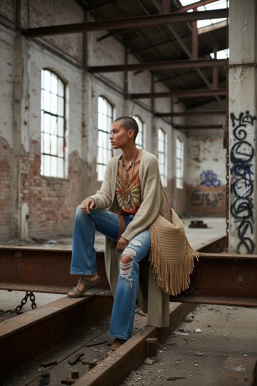Cardigan LOVE & PEACE
