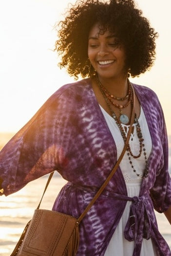 Kimono Tie‑Dye Unisex