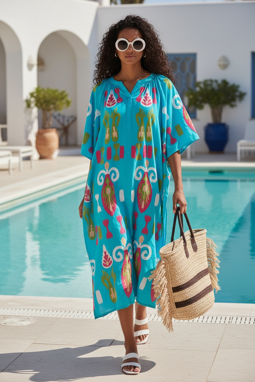 Vestido Camisero México Artesanal 100%