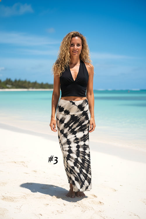 Falda de Spandex Premium Tie‑Dye – Ajuste Perfecto, Suave, Elástica y Vibrante